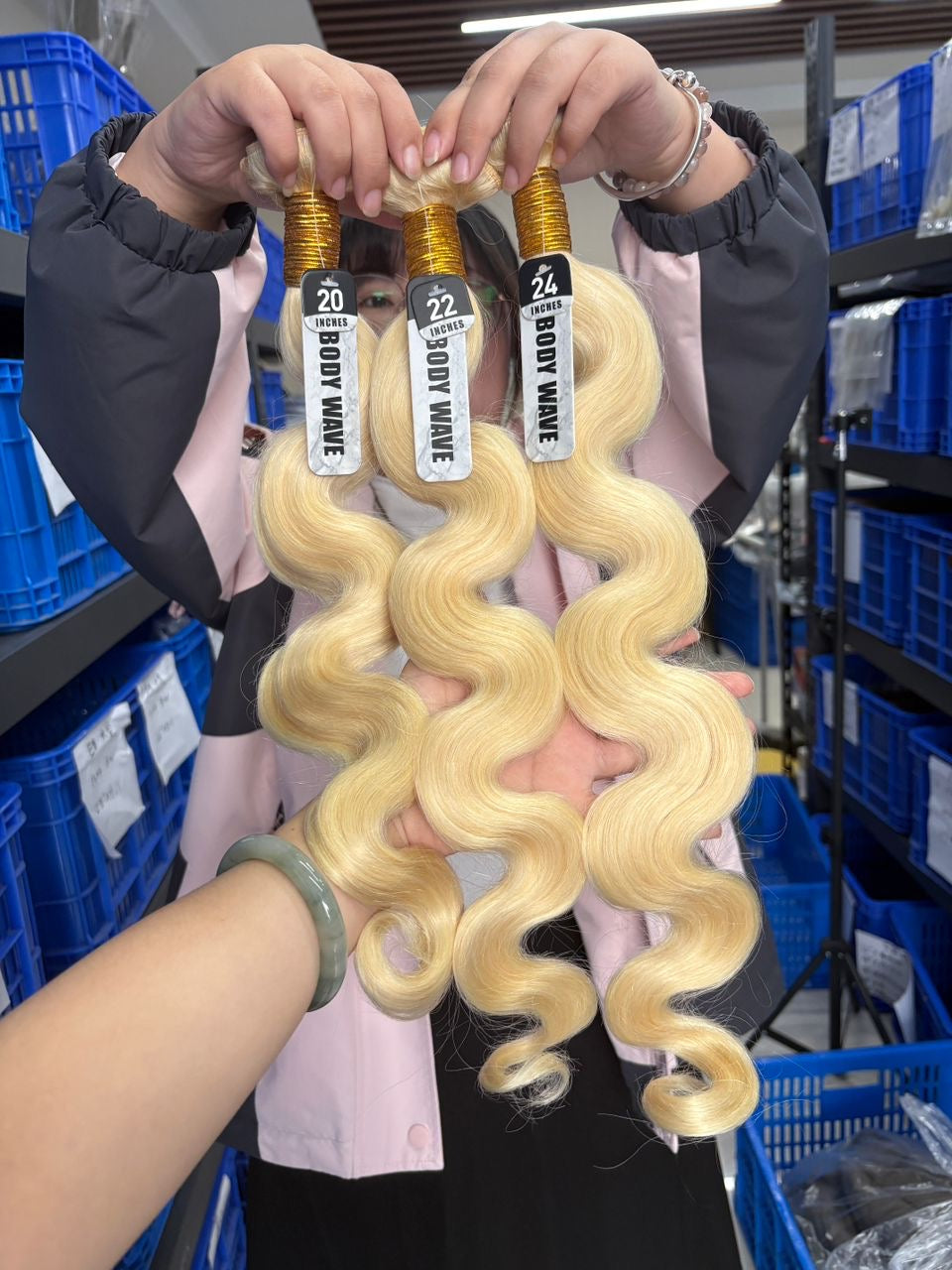 613 Blonde Bundles (straight/bodywave)