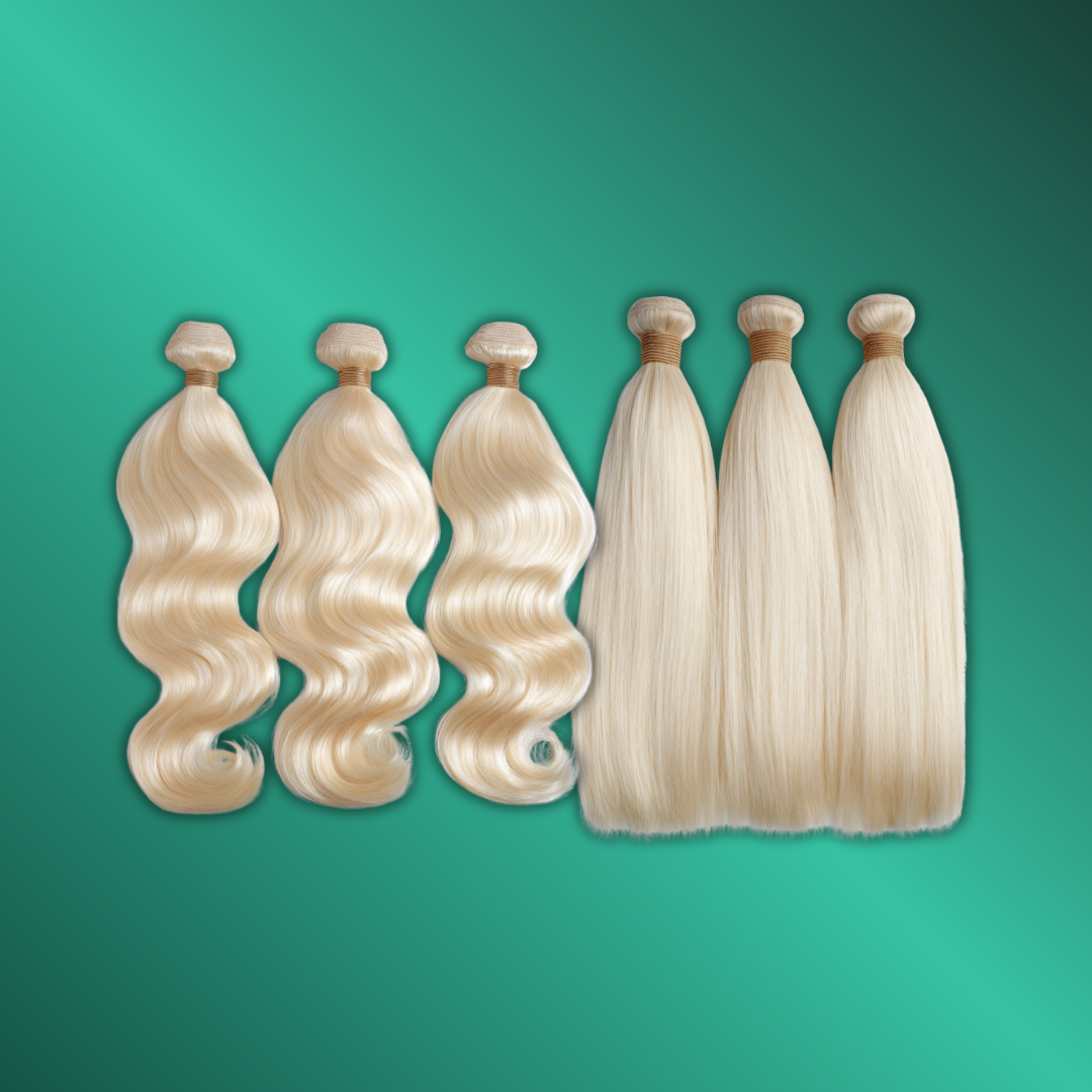 613 Blonde Bundles (straight/bodywave)