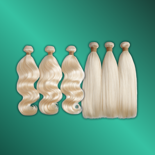 613 Blonde Bundles (straight/bodywave)