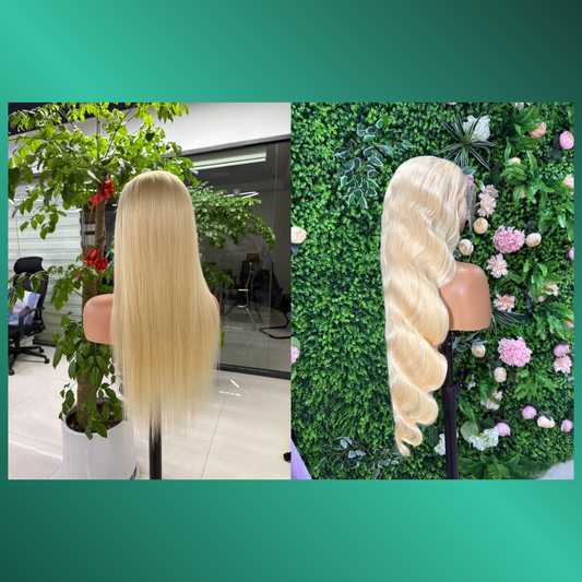 613 Blonde Wigs (straight/bodywave)